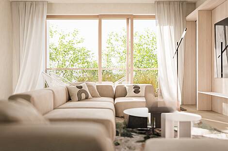 Трехкомнатная квартира в районе Бежиград: 2