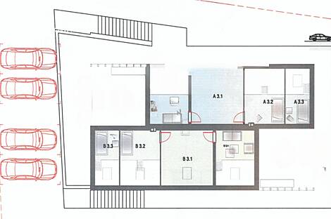Квартира, 4,5 комнаты, Вич: 6