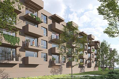 Квартира с тремя комнатами в Новой Козине: 4