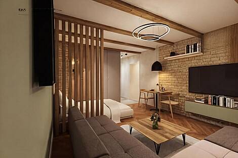 Квартира с одной комнатой в Сежане: 2