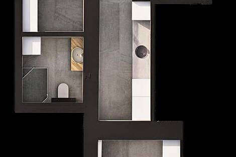 Квартира с одной комнатой в Сежане: 6