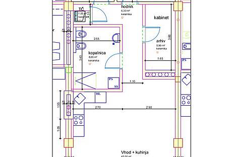 Квартира с тремя комнатами Изола: 21
