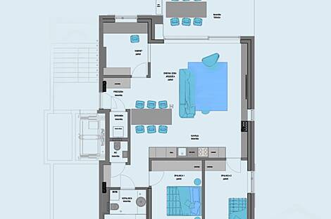 Трёхкомнатная квартира с дополнительной зоной в Новом жилом комплексе Изола МоМэнто.: 9