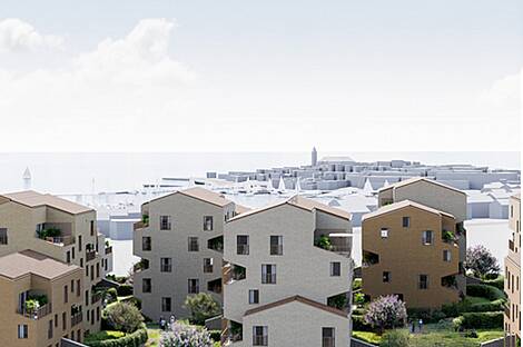 Пентхаус с четырьмя комнатами в Изола: 4