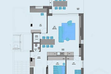 Апартаменты в Изоле с атриумом: 7