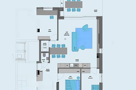 Апартаменты в Изоле с атриумом: 8