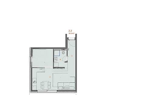 Полуторакомнатная квартира, Бежиград: 8