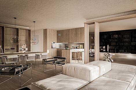 Четырёхкомнатная квартира в районе Бежиград: 10