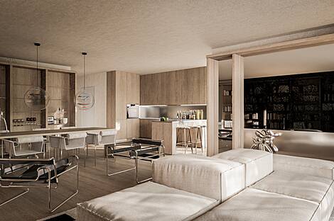 Четырёхкомнатная квартира в районе Бежиград: 11