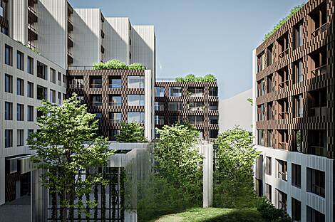 Четырёхкомнатная квартира в районе Бежиград: 14