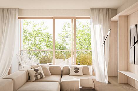 Квартира с тремя комнатами в районе Бежиград: 4