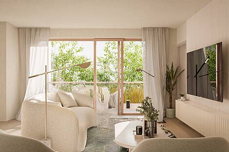 Квартира с тремя комнатами в районе Бежиград: 14