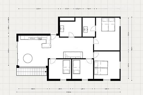 Центр: квартира с пятью и более комнатами: 18