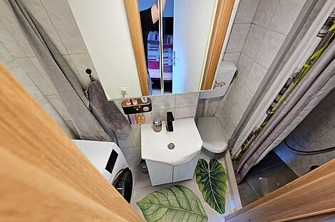 Квартира с одной комнатой в Изоле: 11