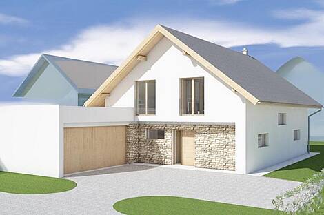 Дом расположен в Боштане.: 2