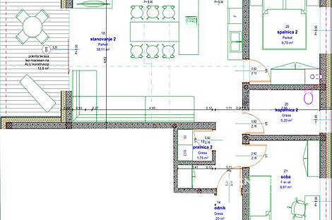 Трехкомнатная квартира, расположенная на улице Брдо.: 2