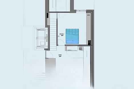 Квартира с тремя комнатами в Изоле: 8