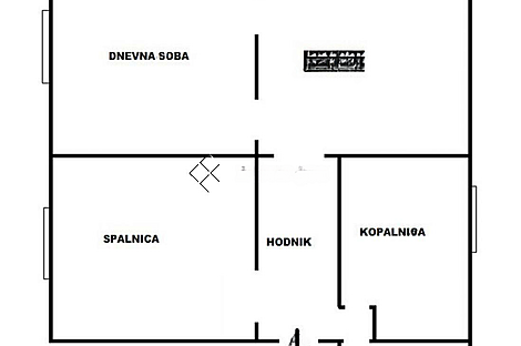 Квартира с тремя комнатами на улице Доленская.: 11