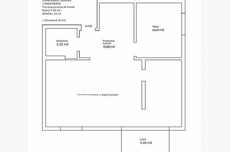 Квартира с двумя комнатами на Тршашка.: 10