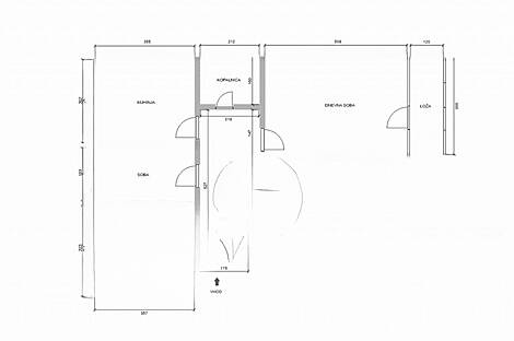 Квартира, состоящая из 3 комнат, расположена в Новая Шишка.: 18