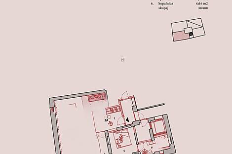Центр, квартира с 2,5 комнатами: 9