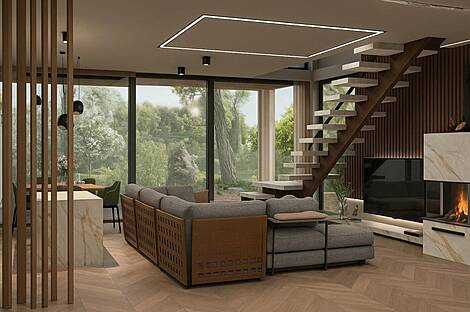 Квартира с четырьмя комнатами в Рожной Долине: 3