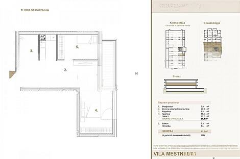 Квартира с тремя комнатами в Трново: 5