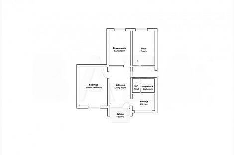 Трехкомнатная квартира в Бежиграде: 10
