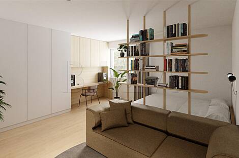 1,5-комнатная квартира в районе Шишка: 1