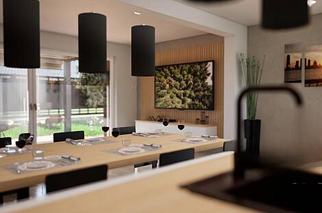 Здание с террасой в Ельшах: 7