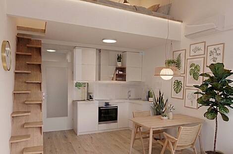 Гарсоньера в новом доме в центре Любляны: 1