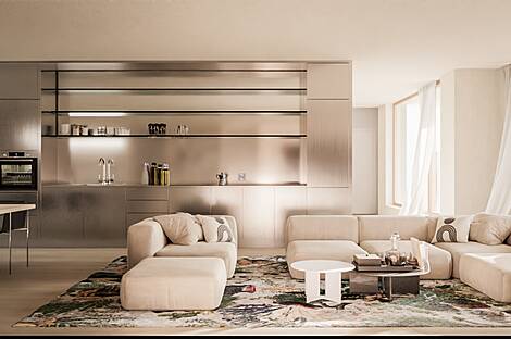 Квартира с двумя комнатами в Бежиграде: 4