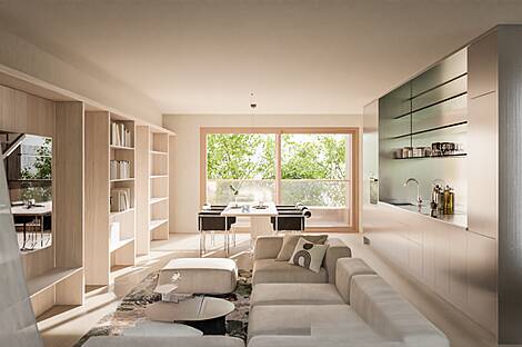 Квартира с двумя комнатами в Бежиграде: 5