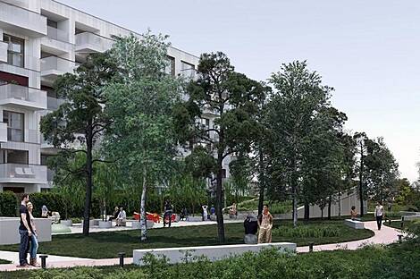 Двухкомнатная квартира в Новая Любляна, район Бежиград: 5