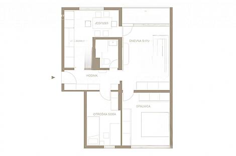 Шишка, 3-комнатная квартира.: 4