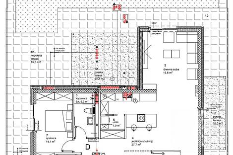 Квартира с четырьмя комнатами на улице Елинчича: 2