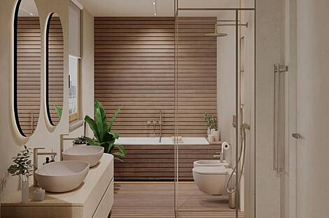 Дом с террасой в Лог Новое Место.: 11