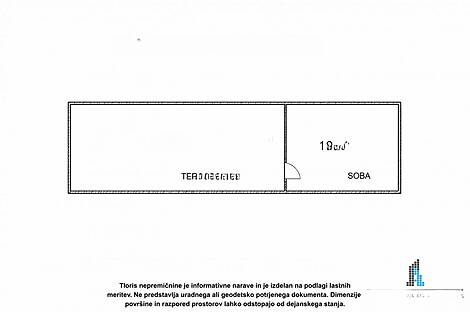 Двухкомнатная квартира в Пиране: 9