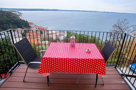 Квартира с четырьмя комнатами Пиран: 1