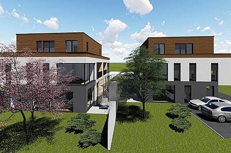 Новый двусемейный дом в районе Дравле Объект Б: 6