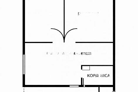 Двухкомнатная квартира в центре: 14
