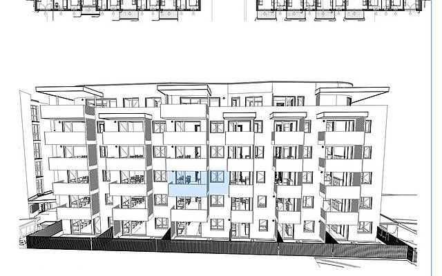 Продажа, квартира, 2-комнатная: НОВО МЕСО, 60,76 м2: 3