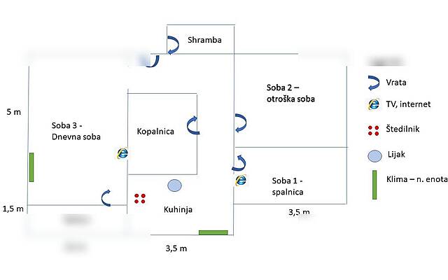 Продажа, квартира, 3-комнатная: CELJE, 68 м2: 2