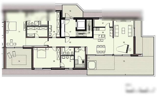 Продажа, квартира, 5 и более комнат: МЕДВОДЕ, ВИД СВЕРХУ, ТЕРРАСА, 331 м2: 2