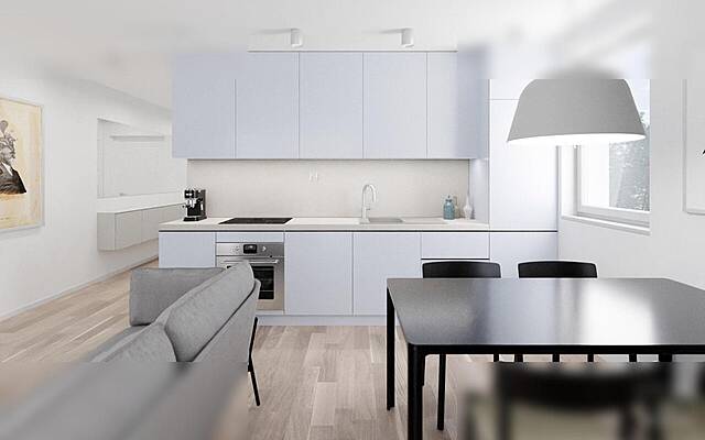 Продажа, квартира, 1-комнатная: RADENCI, 57,6 м2: 3